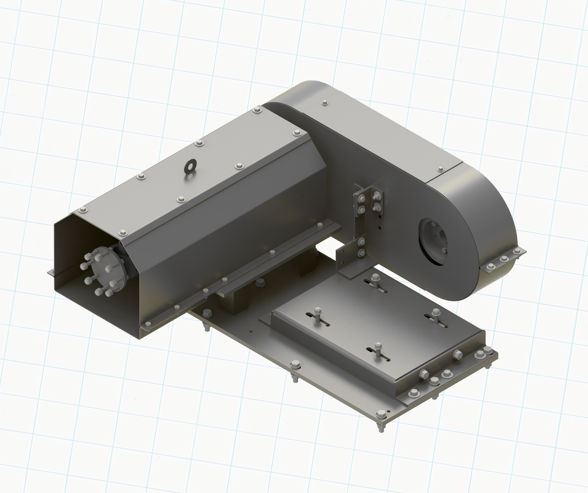 Conn-Weld Cardan shaft direct drive system