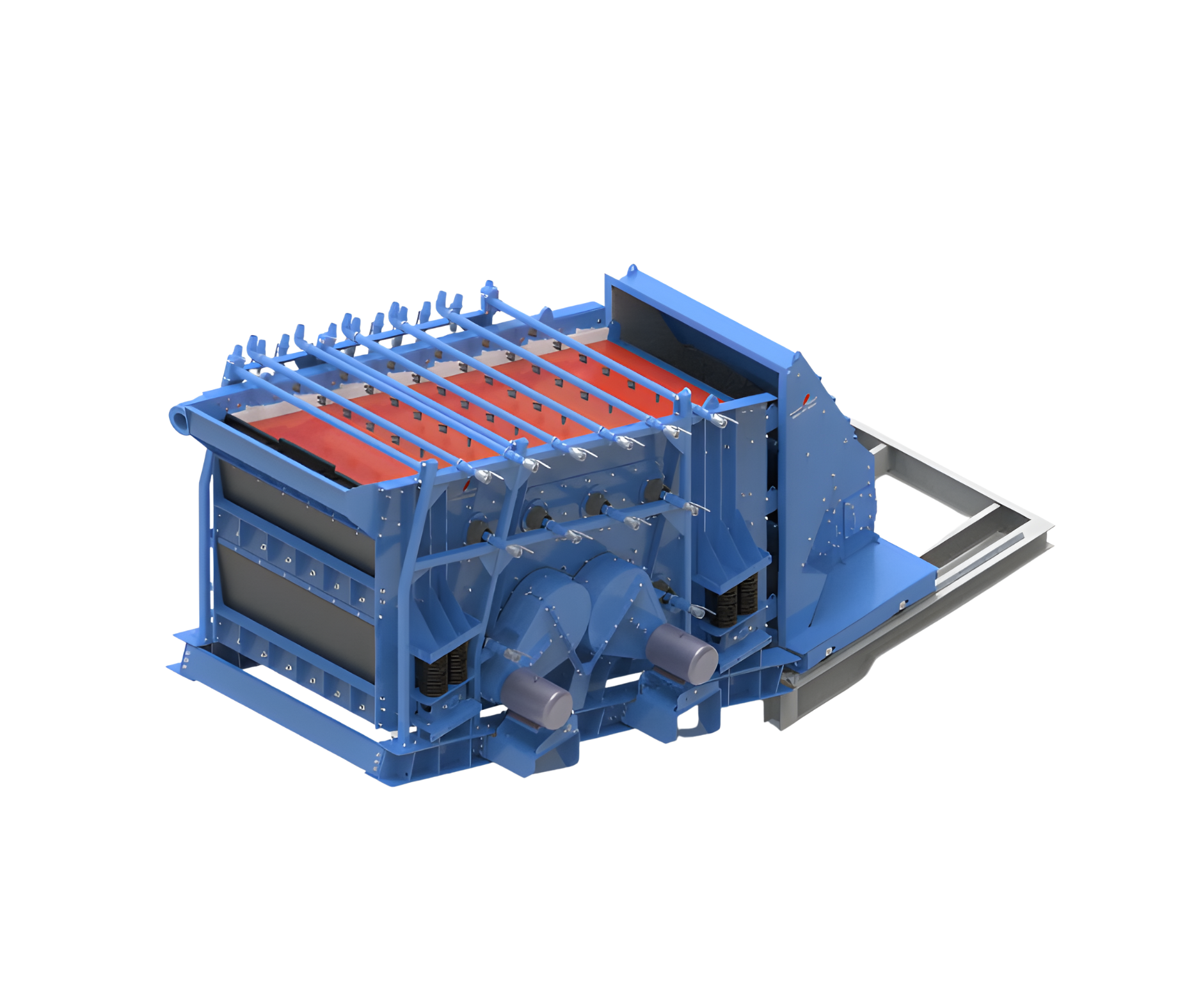 Rollaway discharge chute detail