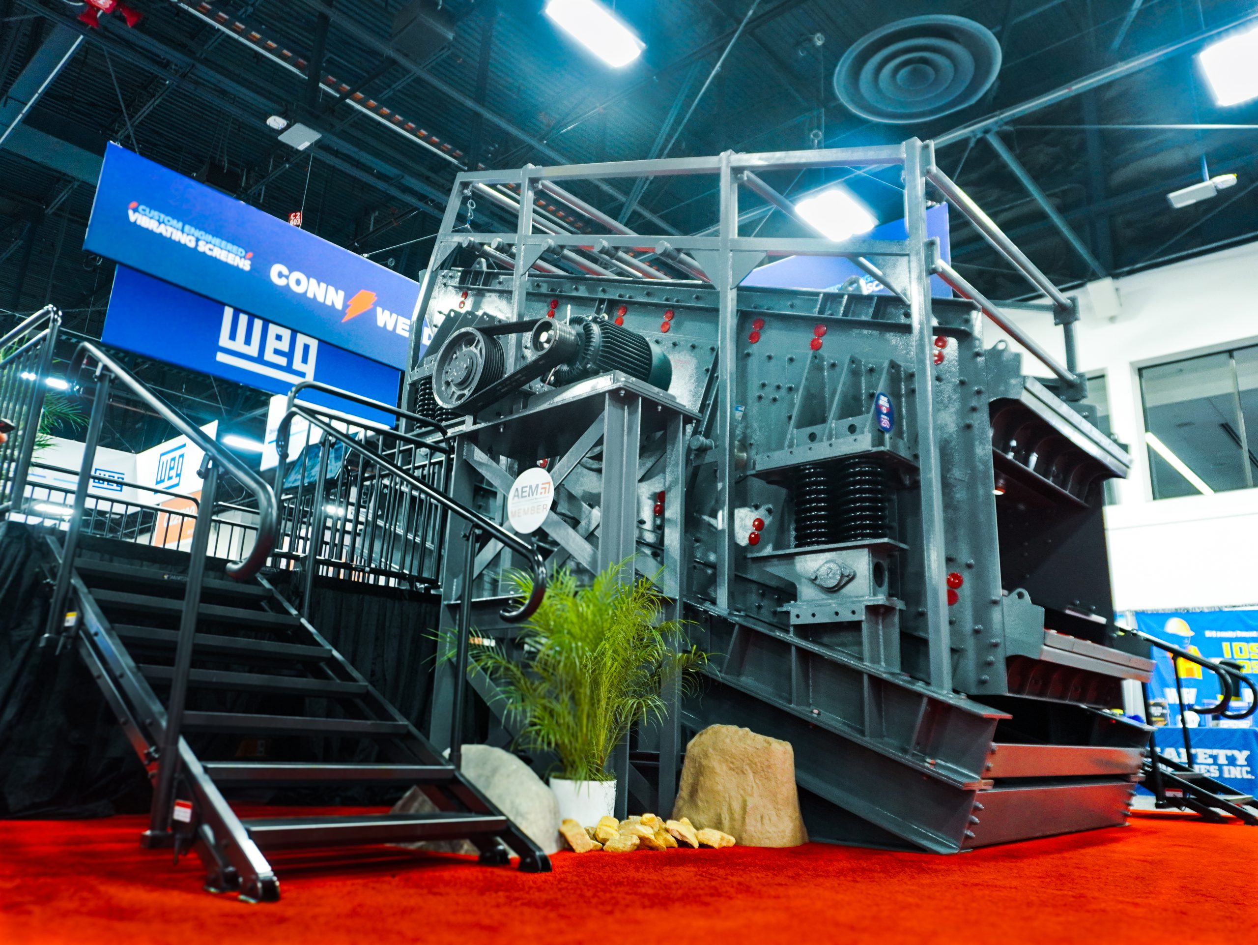 Conn-Weld booth activity at CONEXPO 2026